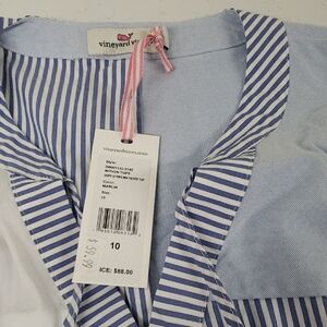Vineyard Vines Marlin Blue Striped Top